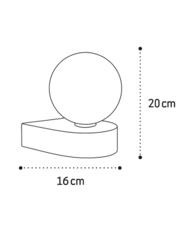CHAPINERO 1 LÁMPARA DE MURO